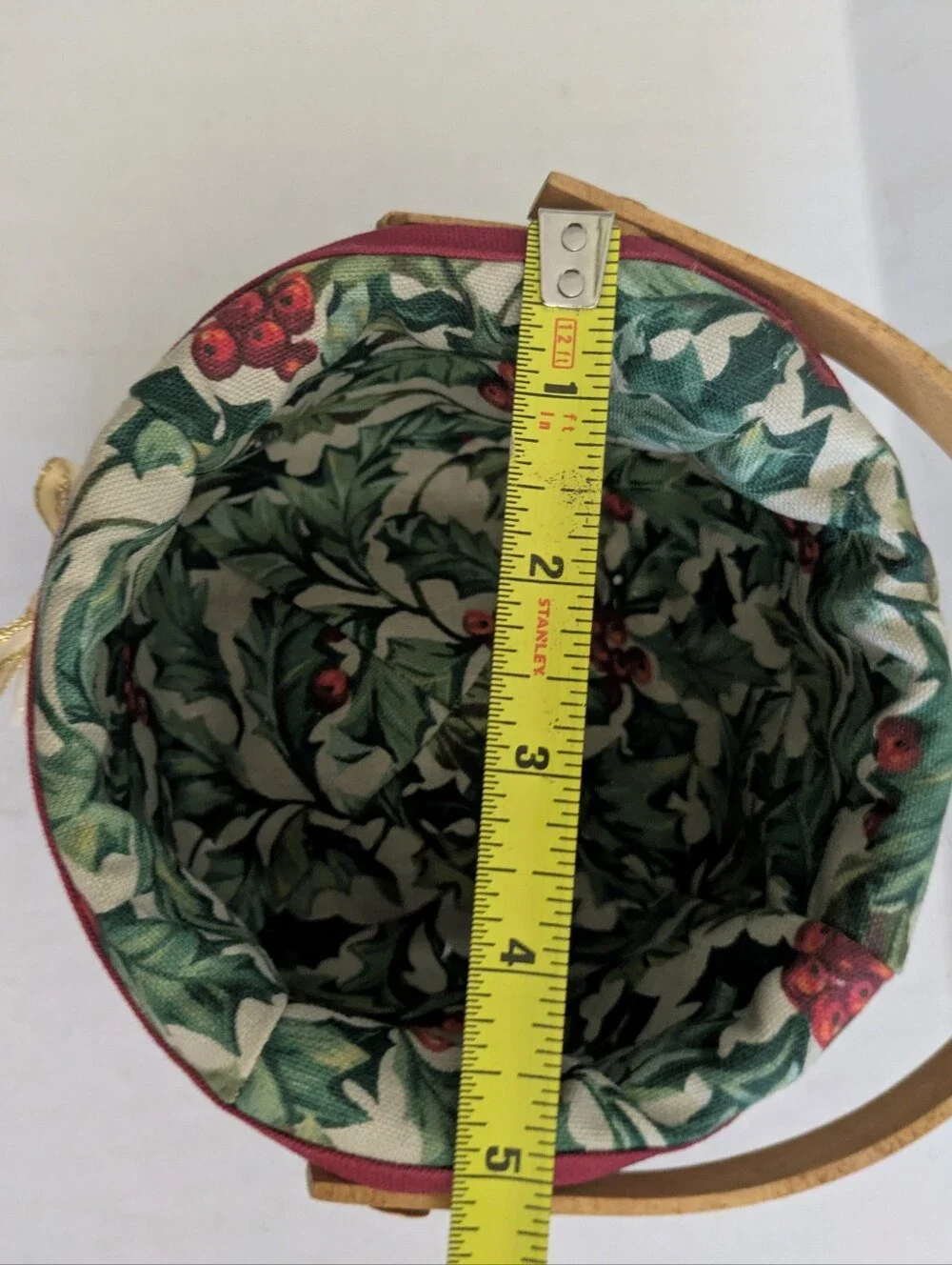 Longaberger Melody Tree Trimming Basket